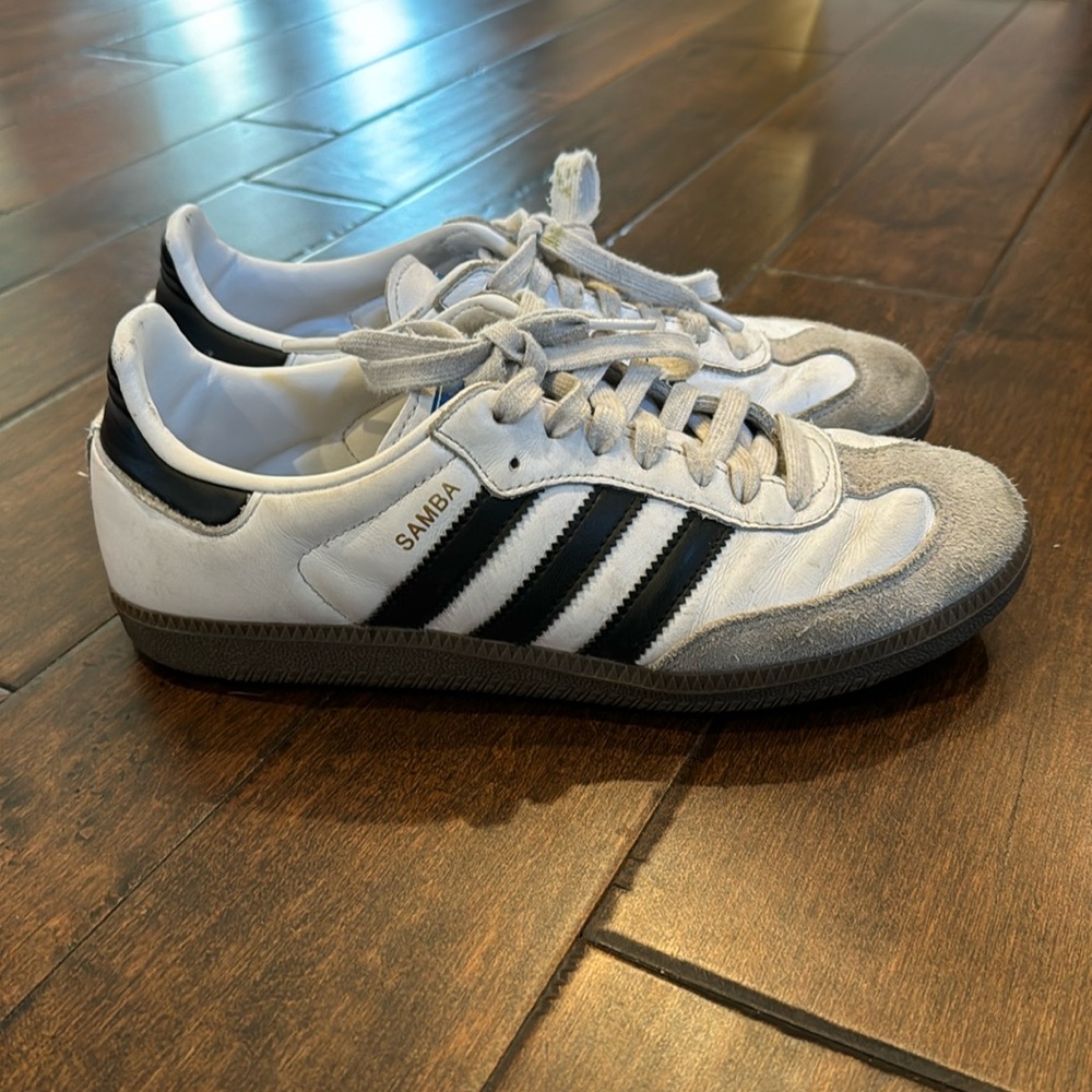 Adidas Black and White Sambas